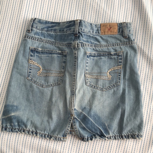 American Eagle Outfitters Denim Skirt Women’s Size 0 - Picture 11 of 11